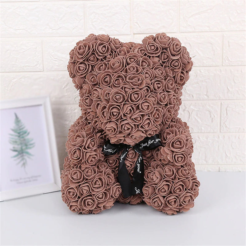 Love Rose Bear with Box Light Trending.