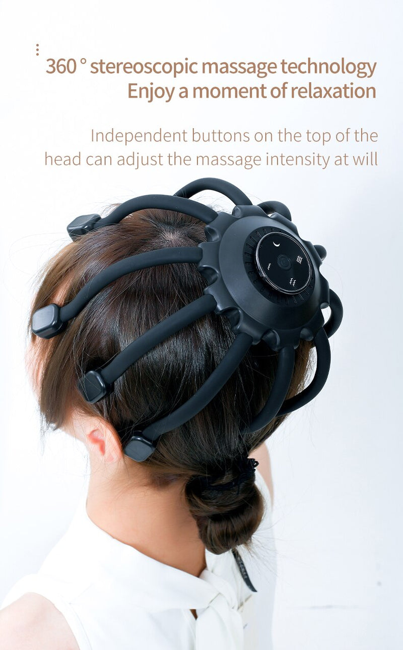 Ultra octopus head massager