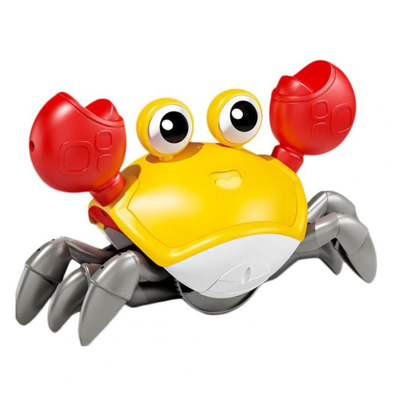 Dog/ Cat  Entertainment Toy  Crawling Crab Toy Fun Music Lights Sensor Escape Educational Multifunctional 