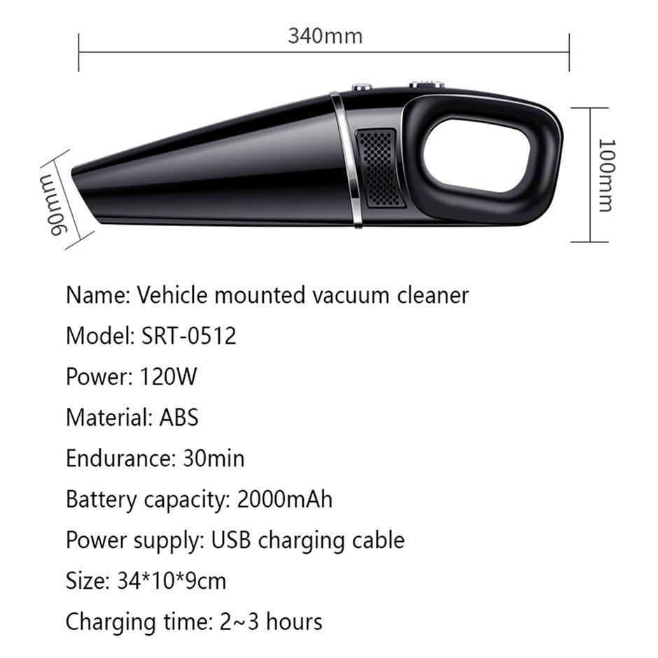 On the go wireless power vacuum.  