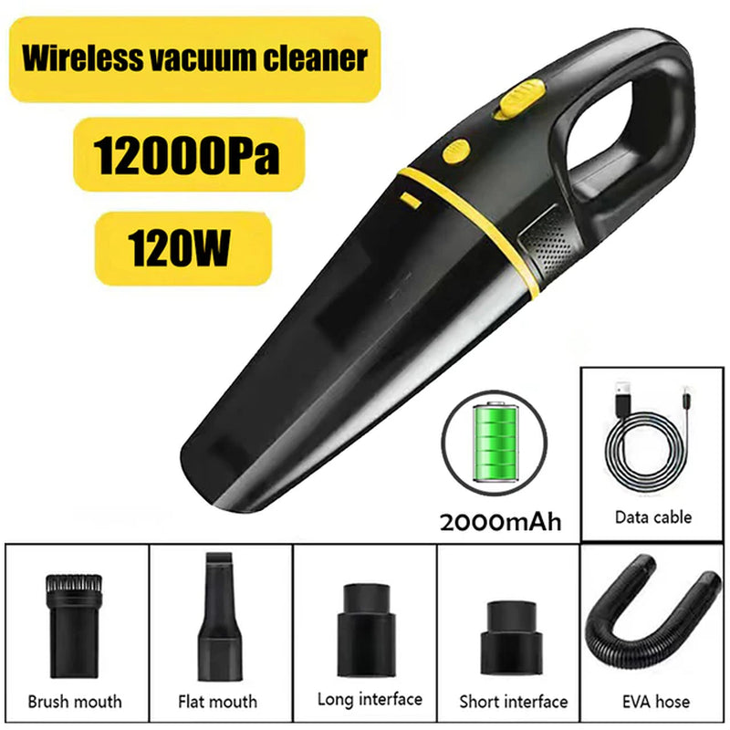 On the go wireless power vacuum.  