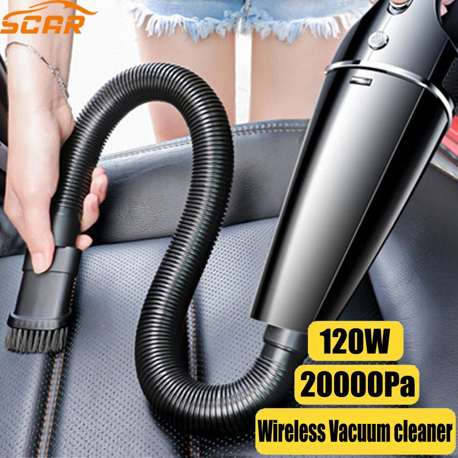 On the go wireless power vacuum.  