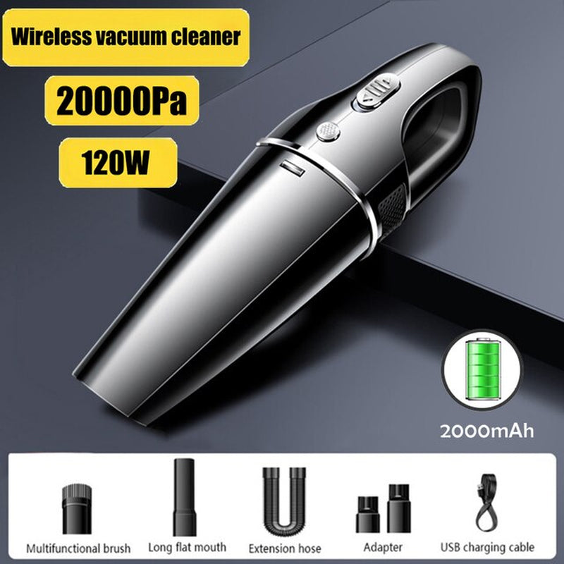 On the go wireless power vacuum.  